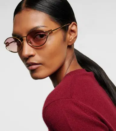 Miu Miu MU 52YS oval sunglasses | Thumbnail 5