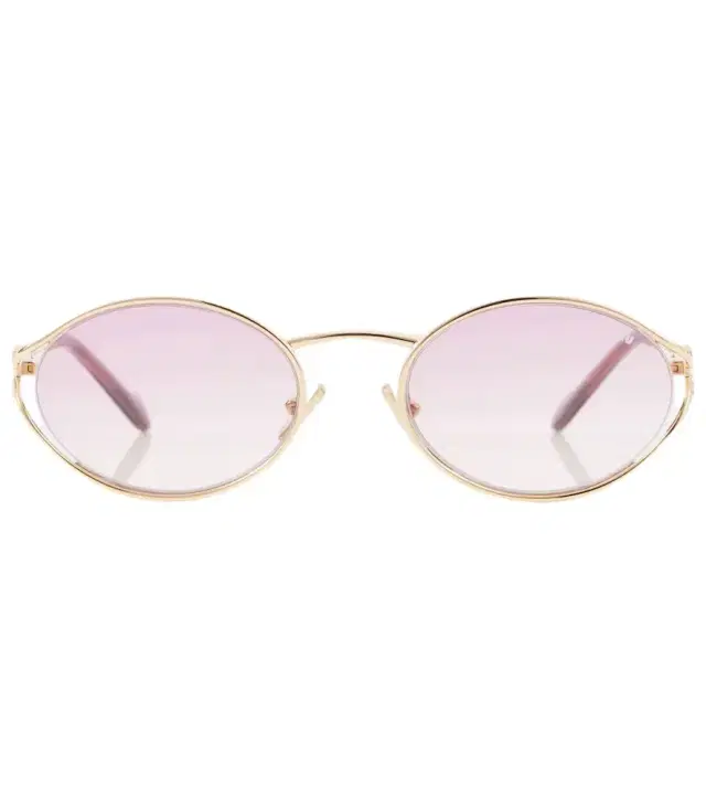 Miu Miu MU 52YS oval sunglasses