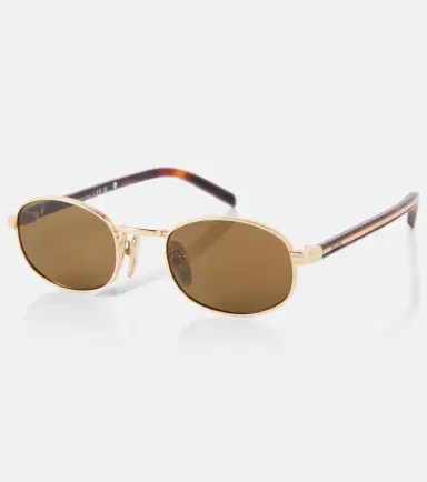 Prada Iconic Plaque round sunglasses | Thumbnail 2