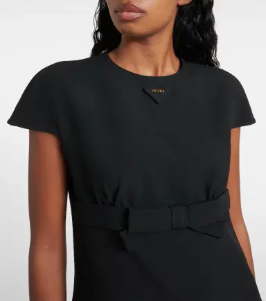 Prada Bow-detail minidress | Thumbnail 3