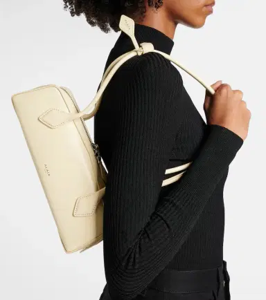 Alaia Alaïa Le Teckle Small leather shoulder bag | Thumbnail 5