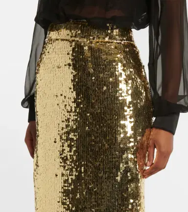 Dolce & Gabbana Sequined midi skirt | Thumbnail 4