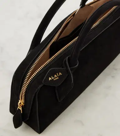 Alaia Alaïa Le Teckel suede clutch | Thumbnail 3 Alaia Alaïa Le Teckel suede clutch | Thumbnail 3