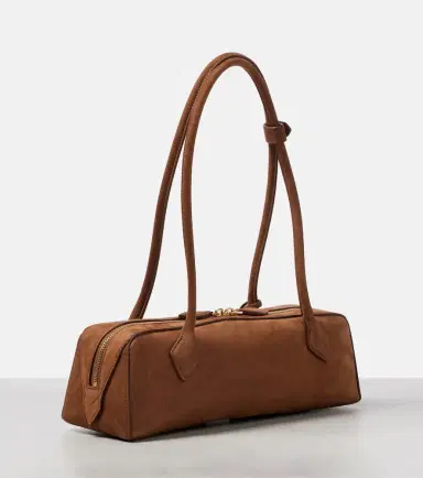 Alaïa Alaïa Le Teckel Medium suede shoulder bag | Thumbnail 2 Alaïa Alaïa Le Teckel Medium suede shoulder bag | Thumbnail 2