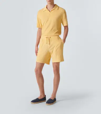 Frescobol Carioca Faustino cotton terry polo shirt | Thumbnail 2