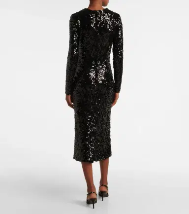 Dolce & Gabbana Sequined midi dress | Thumbnail 3