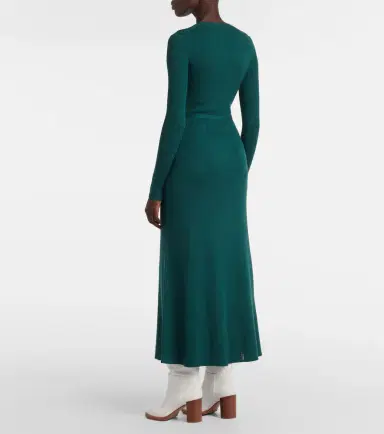 Gabriela Hearst Imagene wool midi dress | Thumbnail 2