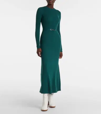 Gabriela Hearst Imagene wool midi dress | Thumbnail 3
