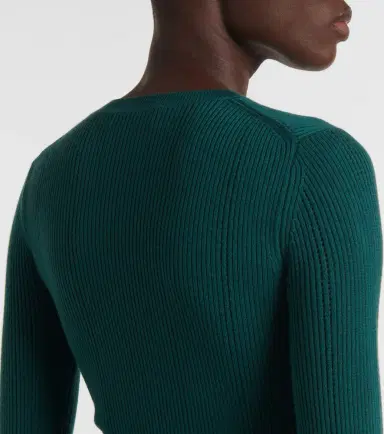 Gabriela Hearst Imagene wool midi dress | Thumbnail 5