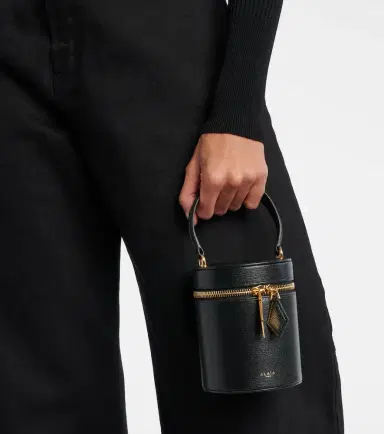 Alaïa Alaïa Cube Mini leather vanity bag | Thumbnail 5