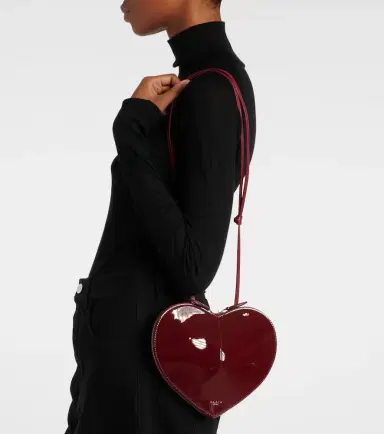 Alaïa Alaïa Le Caur patent leather crossbody bag | Thumbnail 5 Alaïa Alaïa Le Caur patent leather crossbody bag | Thumbnail 5