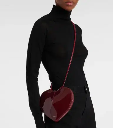 Alaïa Alaïa Le Caur patent leather crossbody bag | Thumbnail 6 Alaïa Alaïa Le Caur patent leather crossbody bag | Thumbnail 6