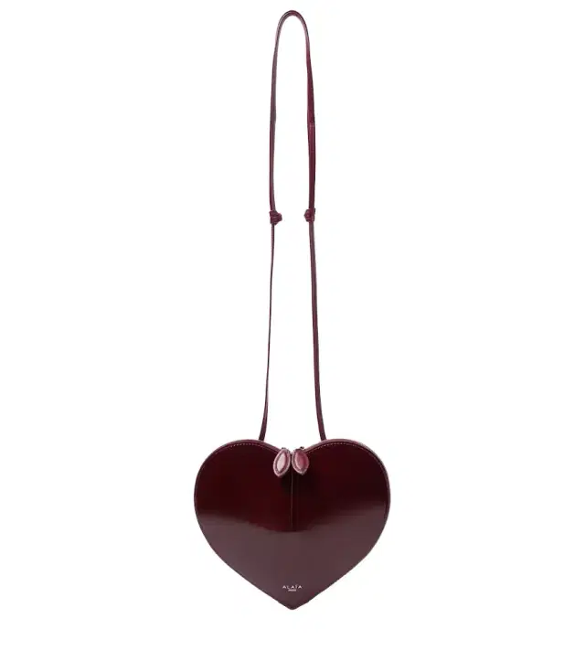 Alaia Alaïa Le Caur patent leather crossbody bag