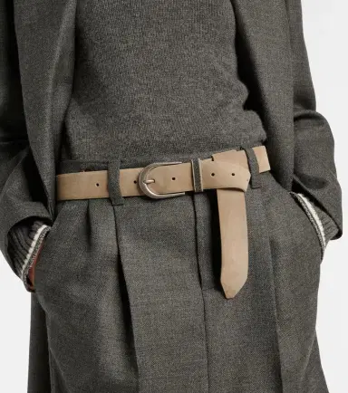 Brunello Cucinelli Monili suede belt | Thumbnail 3