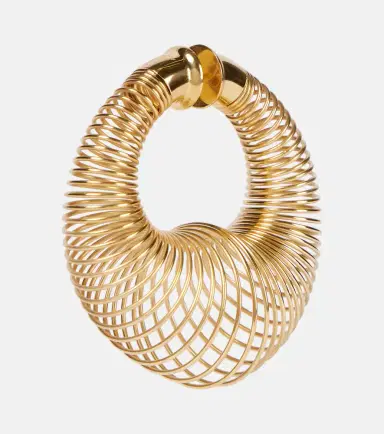 Alaïa Alaïa Spiral hoop earrings | Thumbnail 4