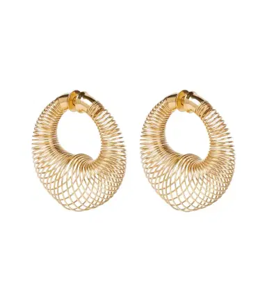 Alaïa Alaïa Spiral hoop earrings | Thumbnail 1