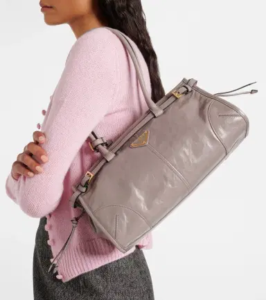 Prada Bonnie Medium leather shoulder bag | Thumbnail 5