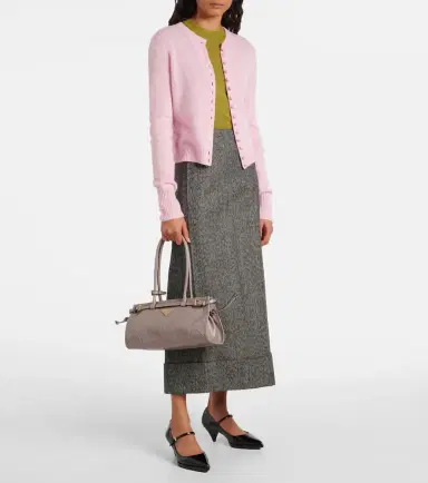 Prada Bonnie Medium leather shoulder bag | Thumbnail 7