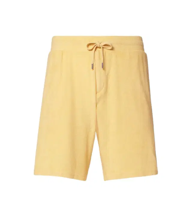 Frescobol Carioca Faustino cotton and linen-blend terry shorts