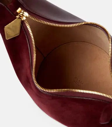 Alaïa Alaïa Shape Small suede and leather bucket bag | Thumbnail 2