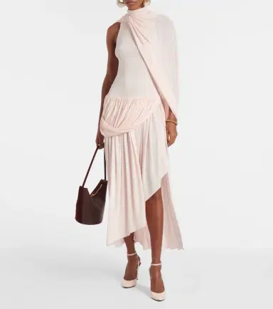 Alaïa Alaïa Shape Small suede and leather bucket bag | Thumbnail 6