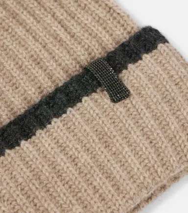 Brunello Cucinelli Ribbed-knit cashmere beanie | Thumbnail 2
