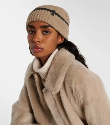 Brunello Cucinelli Ribbed-knit cashmere beanie | Thumbnail 4