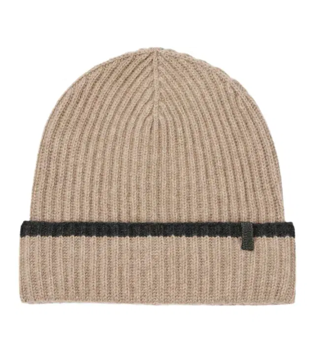 Brunello Cucinelli Ribbed-knit cashmere beanie
