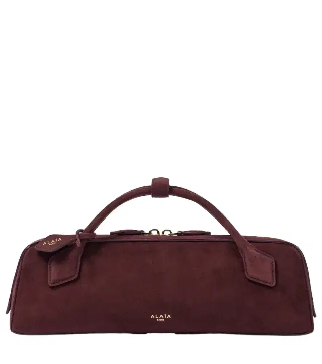 Alaia Alaïa Le Teckel suede clutch