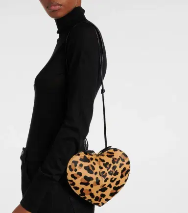 Alaïa Alaïa Le Caur calf hair shoulder bag | Thumbnail 5