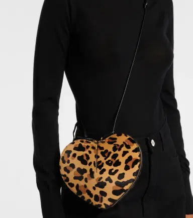 Alaïa Alaïa Le Caur calf hair shoulder bag | Thumbnail 6