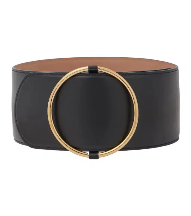 Alaia Alaïa Ring leather belt