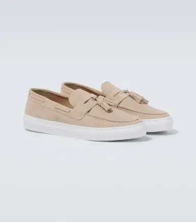 Frescobol Carioca Monta tassel suede loafers | Thumbnail 3