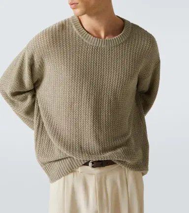 Frescobol Carioca Jardim linen sweater | Thumbnail 5