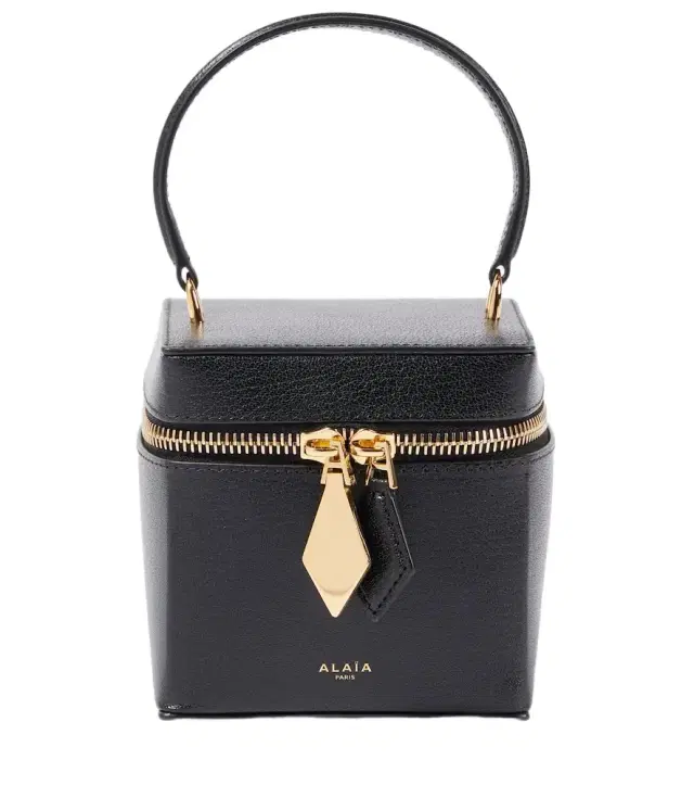 Alaia Alaïa Cube leather vanity bag