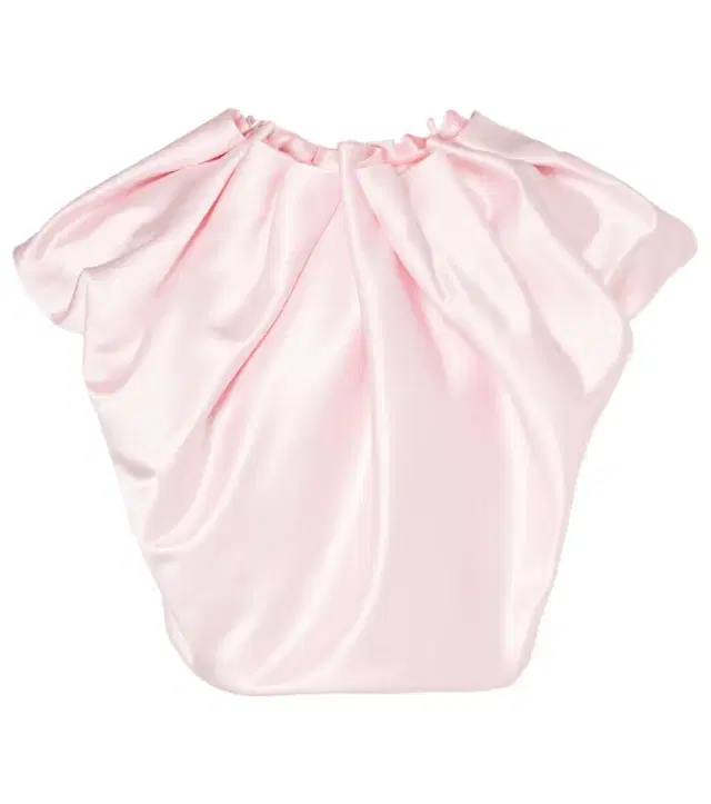 Simone Rocha Draped satin top