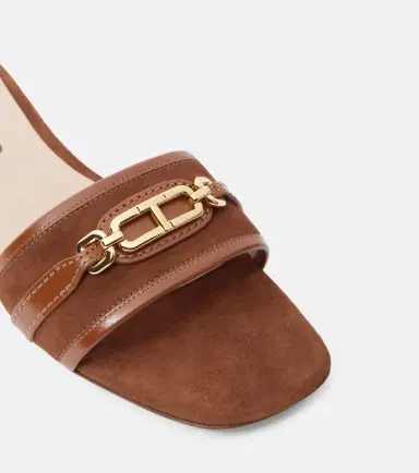 Tom Ford Whitney Stadium T leather slides | Thumbnail 4