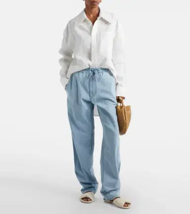 Bottega Veneta High-rise wide-leg jeans | Thumbnail 5