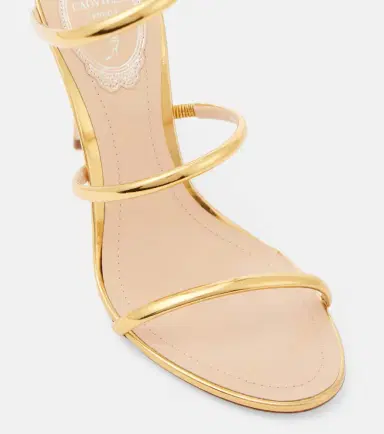 René Caovilla Cleo 105 mirrored leather sandals | Thumbnail 4 René Caovilla Cleo 105 mirrored leather sandals | Thumbnail 4