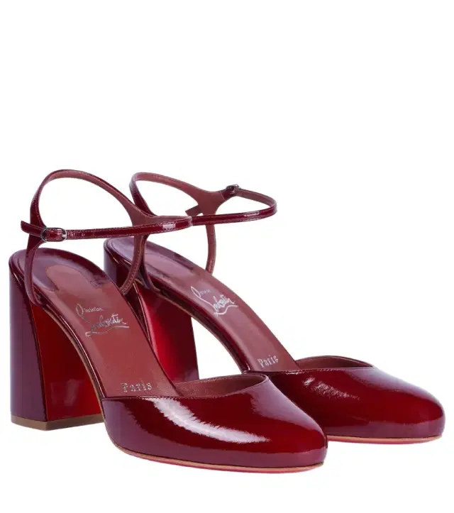 Christian Louboutin Jane patent leather pumps