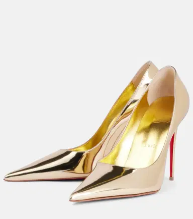 Christian Louboutin Kate Max mirrored leather pumps | Thumbnail 4 Christian Louboutin Kate Max mirrored leather pumps | Thumbnail 4