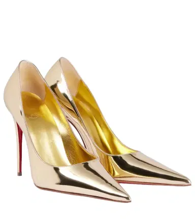 Christian Louboutin Kate Max mirrored leather pumps | Thumbnail 1 Christian Louboutin Kate Max mirrored leather pumps | Thumbnail 1