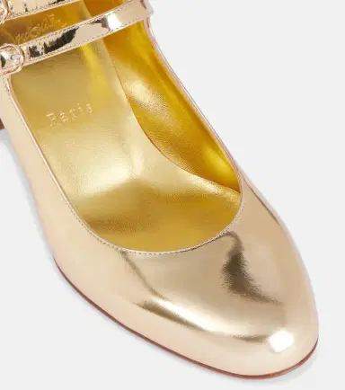 Christian Louboutin Miss Jane mirrored leather Mary Jane pumps | Thumbnail 2 Christian Louboutin Miss Jane mirrored leather Mary Jane pumps | Thumbnail 2