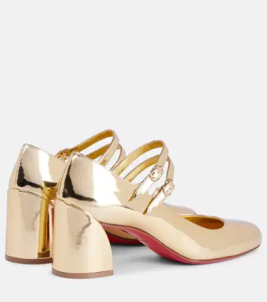 Christian Louboutin Miss Jane mirrored leather Mary Jane pumps | Thumbnail 4 Christian Louboutin Miss Jane mirrored leather Mary Jane pumps | Thumbnail 4