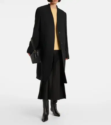 TOTEME Deep pleated coat | Thumbnail 4 TOTEME Deep pleated coat | Thumbnail 4