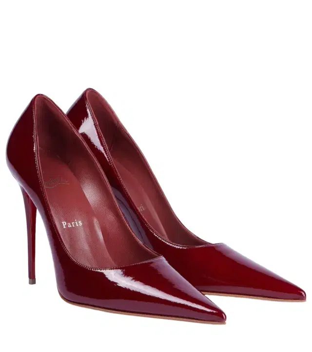 Kate Max patent leather pumps