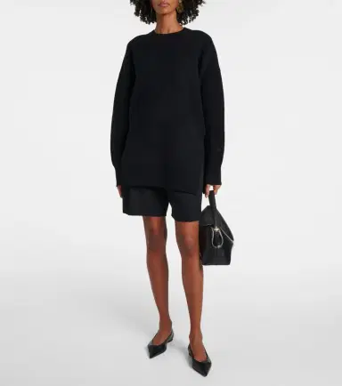 Toteme Wool and cashmere-blend sweater | Thumbnail 3