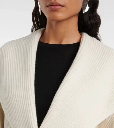 Toteme Ribbed-knit wool-blend cardigan | Thumbnail 4