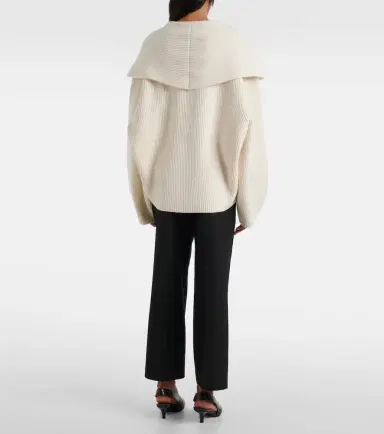 Toteme Ribbed-knit wool-blend cardigan | Thumbnail 5