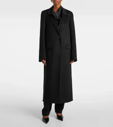 TOTEME Classic Doublé wool coat | Thumbnail 2